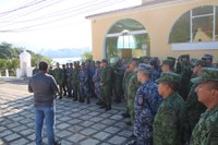 Escola Superior de Guerra recebe visita de discentes de instituto de altos estudos do México