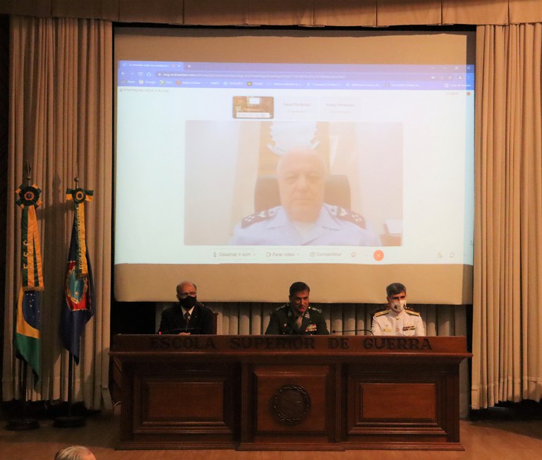 Solenidade de Apresentação da turma do CAEPE 2022 na ESG