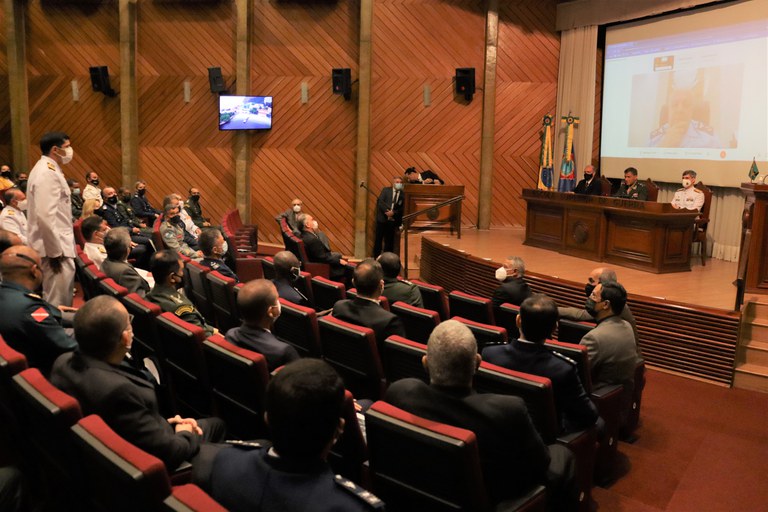 Solenidade de Apresentação da turma do CAEPE 2022 na ESG