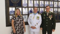 Vice-Almirante Marcelo Menezes Cardoso assume o comando da Escola Superior de Guerra