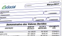 Recibo em duas vias