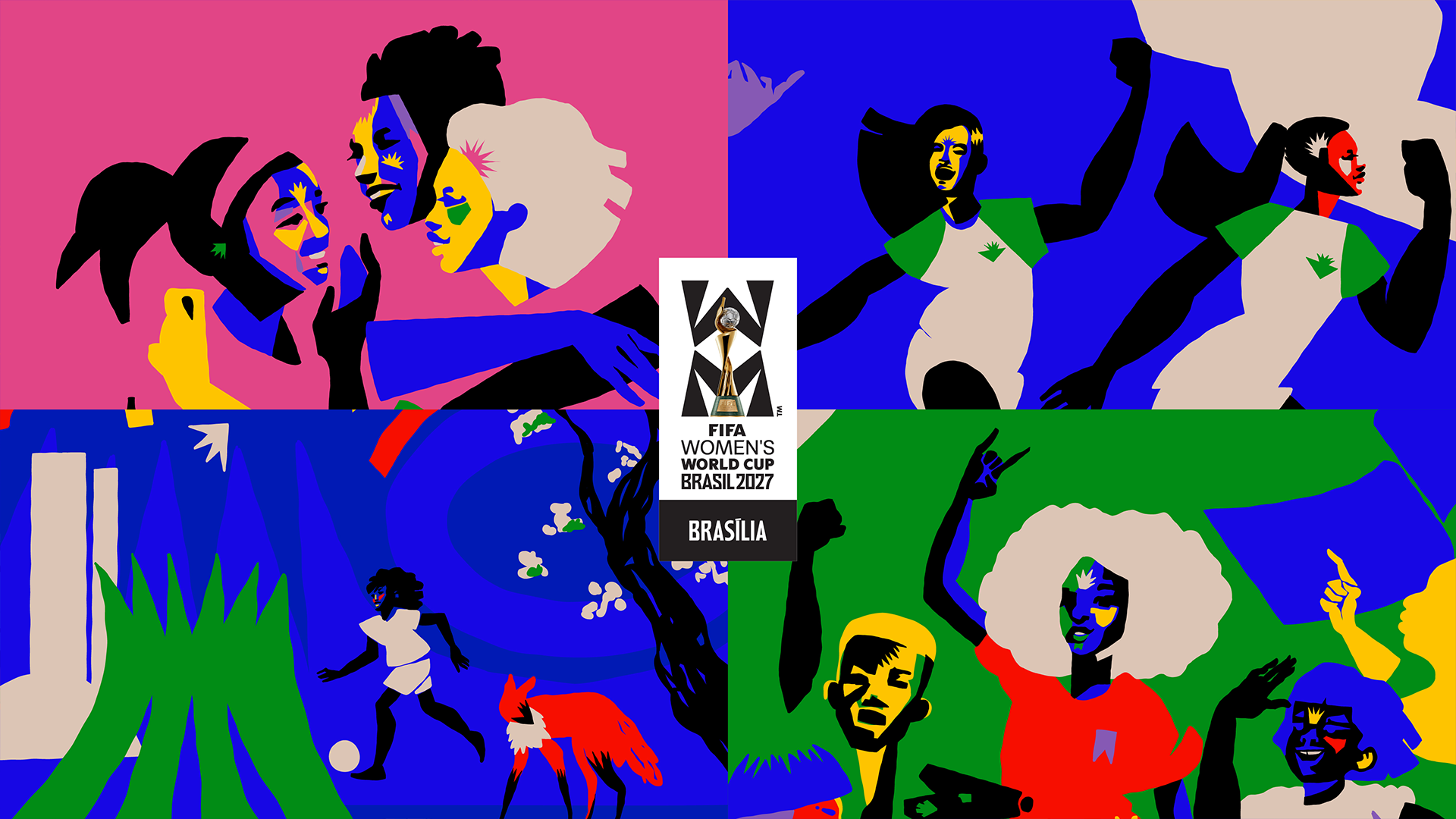 Ilustração FIFA de Brasília 