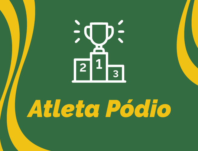 Imagem ilustrativa do Atleta pódio, destacando o apoio a atletas de alto rendimento e sua trajetória de sucesso no esporte, com ênfase no impacto positivo que o programa tem para o desenvolvimento esportivo no Brasil.