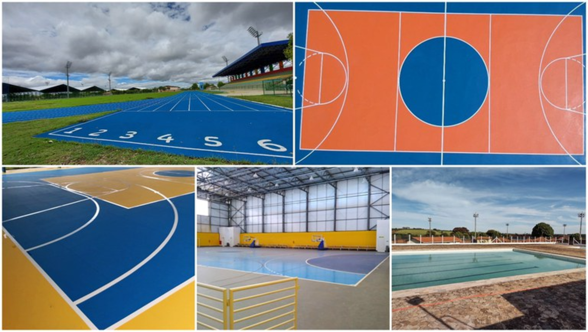 Banner infraestrutura esportiva