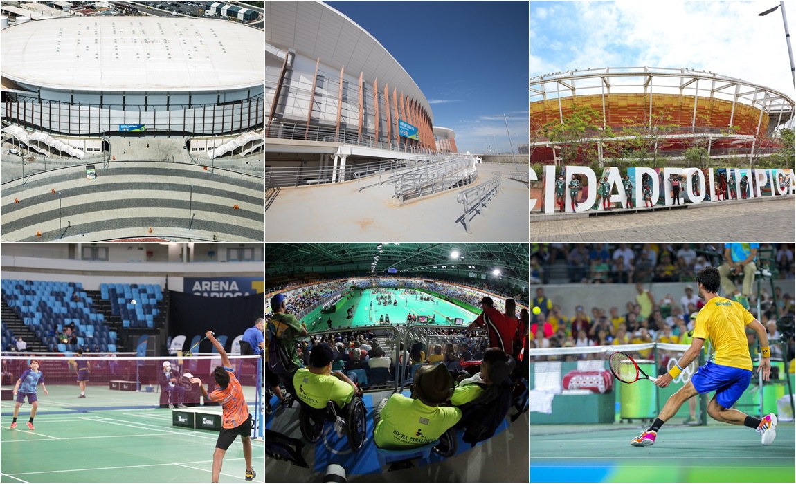 Arena Carioca 1 Arena Carioca 2 Centro Olímpico de Tênis