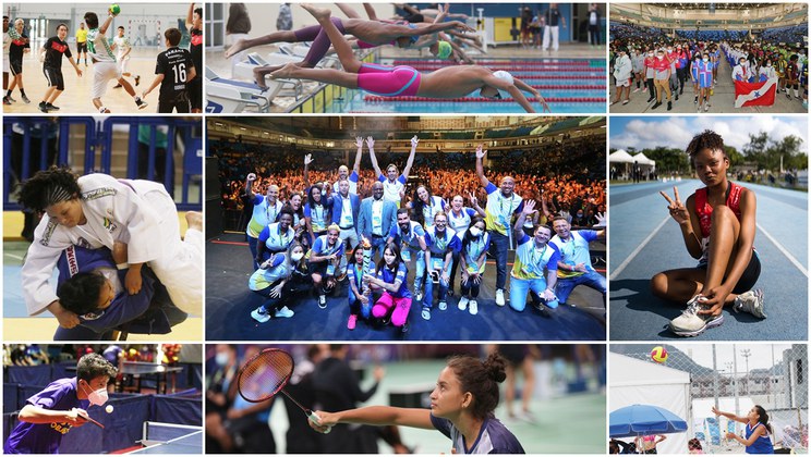 Números superlativos reforçam o sucesso dos Jogos Escolares Brasileiros 2021