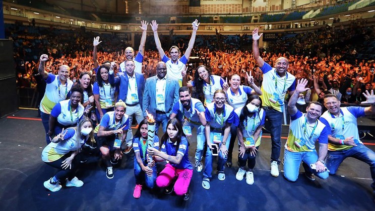 Ao som da banda Melin, Arena Carioca 1 recebe a festa de encerramento dos JEB’s 2021