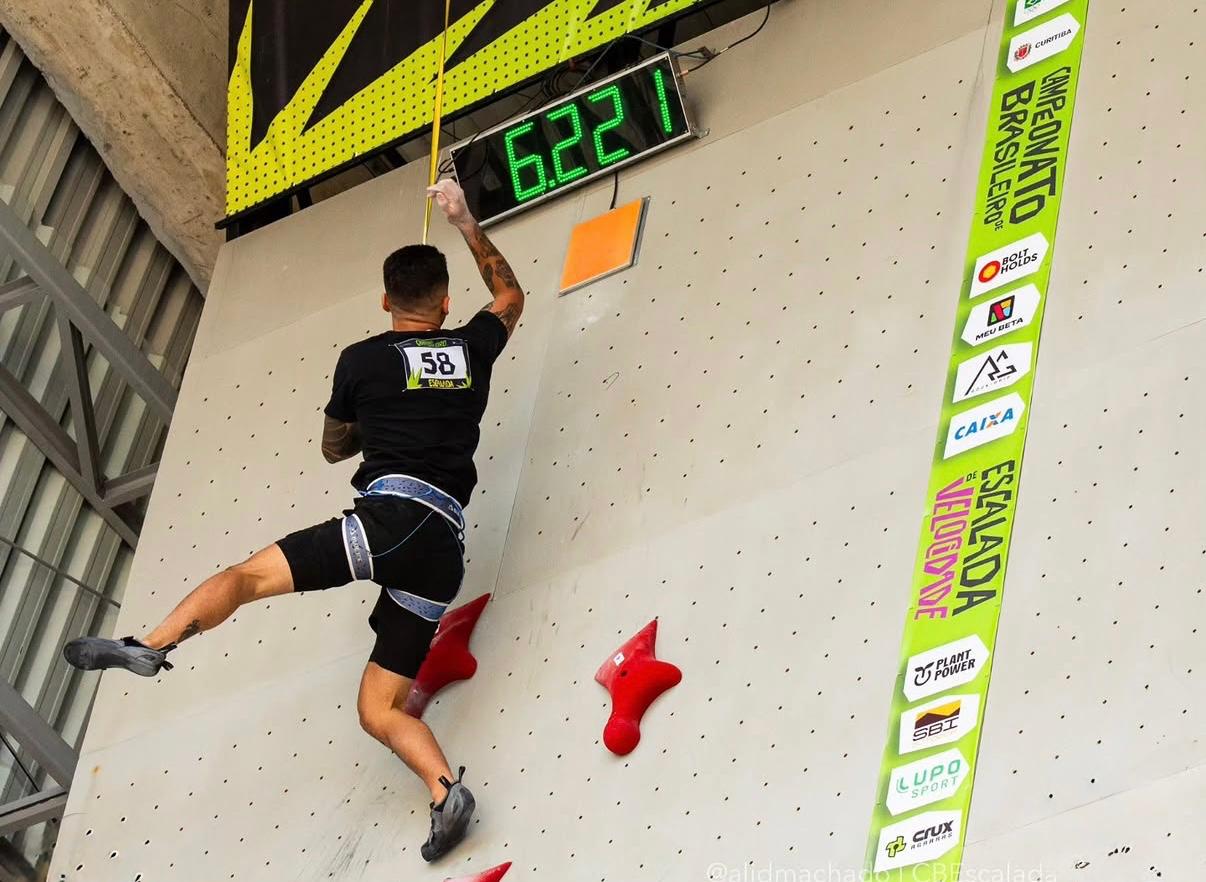 Pedro Egg. Foto: @alidmachado/CBEscalada