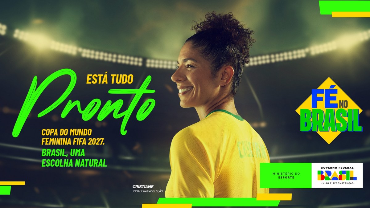 Brasil apresenta potencial de sediar a 10ª edição da Copa do Mundo Feminina 2027