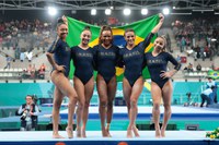 Brasil brilha na ginástica artística feminina e conquista a medalha de prata na final por equipes