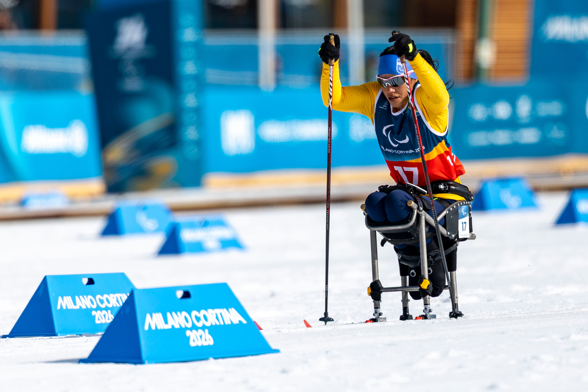 atleta durante competição