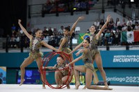 Ginástica rítmica garante a 55ª medalha de ouro do Brasil no Pan e país bate o recorde dourado de Lima