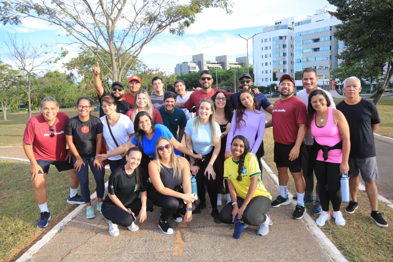 Turma da corrida. Foto: Ronaldo Caldas/MEsp