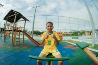 Ministro André Fufuca inaugura Arena Brasil em Lima Campos (MA) no aniversário de 64 anos do município