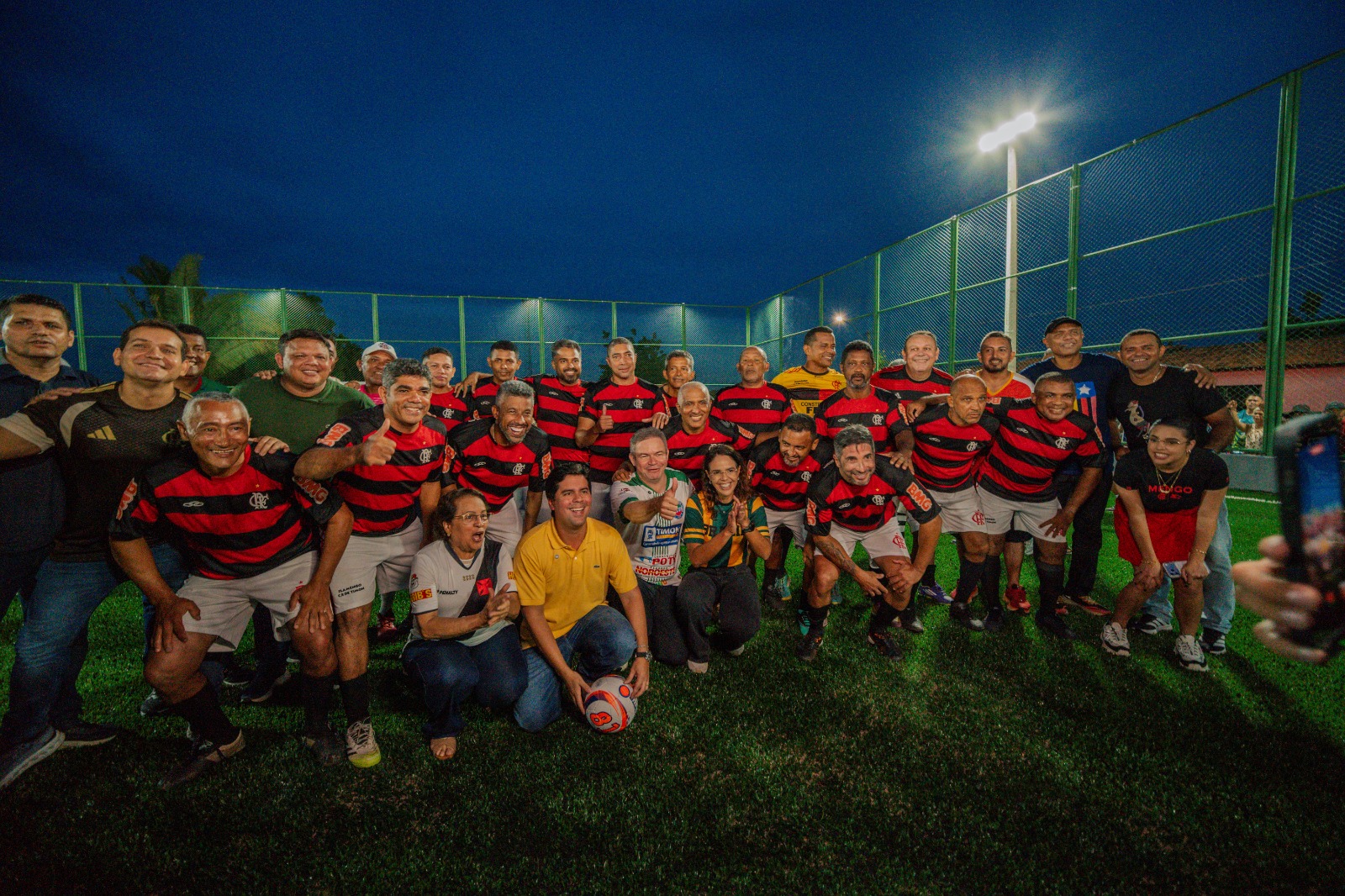 Ministro e time do flamengo