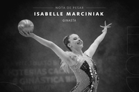 Nota de pesar: Isabelle Marciniak, ginasta