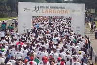 Corrida Para a Paz leva 9.600 ao Eixão, em Brasília