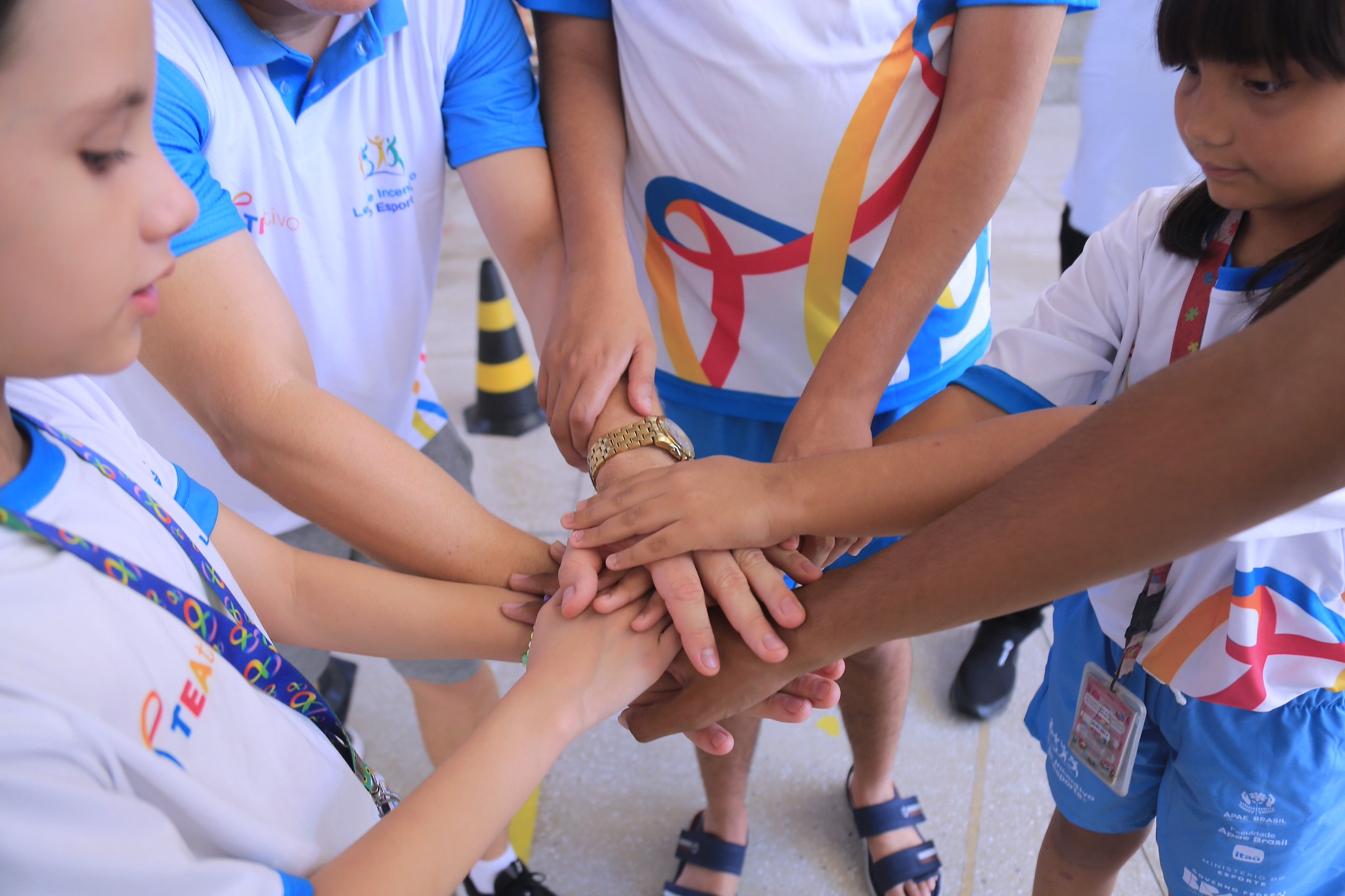 Alunos do TEAtivo em atividade na Apae Natal. Foto: Ronaldo Caldas/MEsp