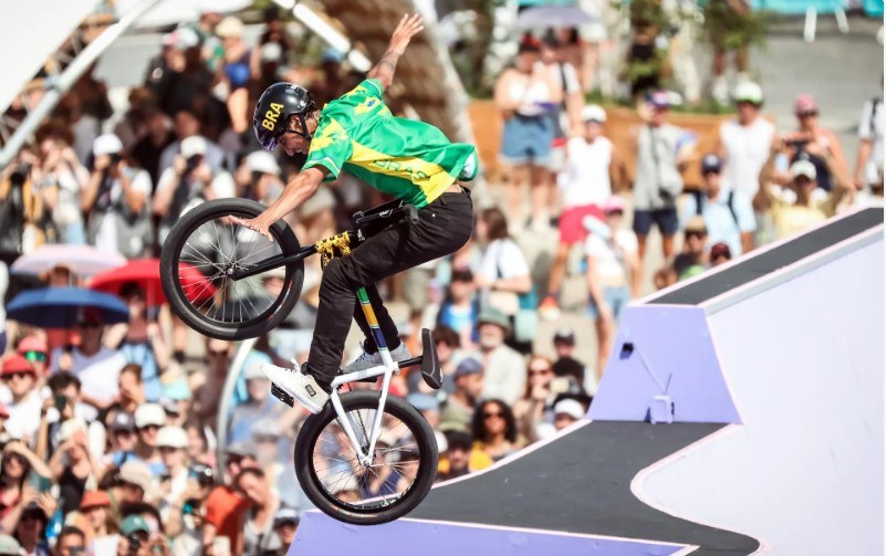 Gustavo Batista de Oliveira, o Bala Loka durante a disputa da fase classificatória. Foto Gaspar Nóbrega COB.jpg
