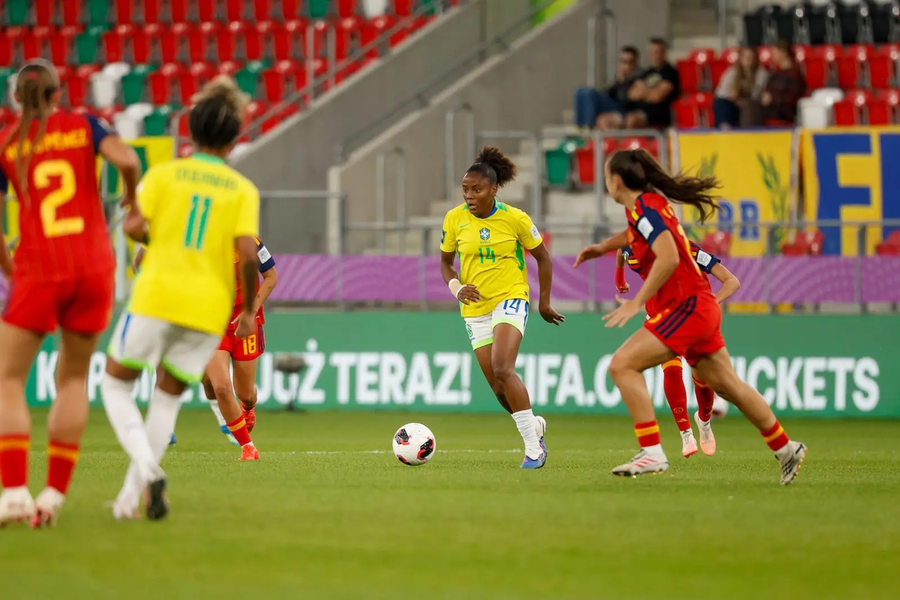 Brasil perde para a Espanha e se despede da Copa do Mundo Feminina Sub-20