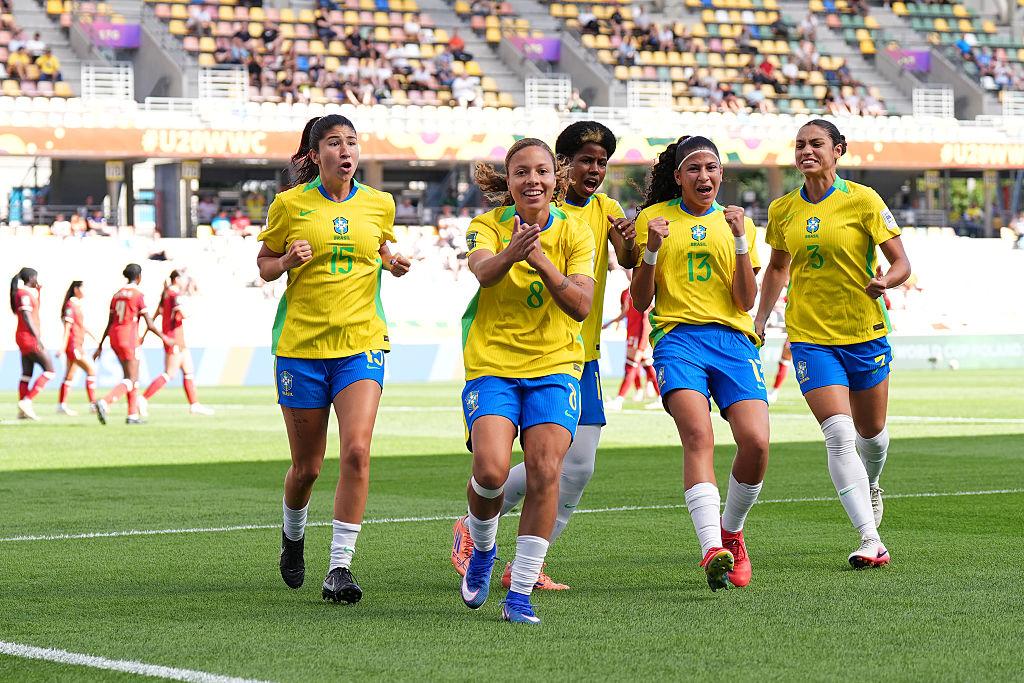 Brasil vence Canadá e garante vaga nas oitavas da Copa do Mundo Feminina Sub-20