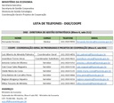 Novo Endereço e Telefones da COOPE/ME