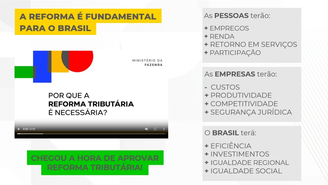 A reforma é fundamental para o Brasil
