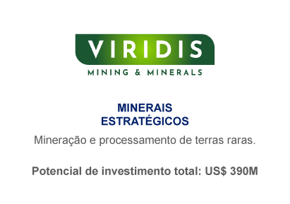 VIRIDIS MINING & MINERALS