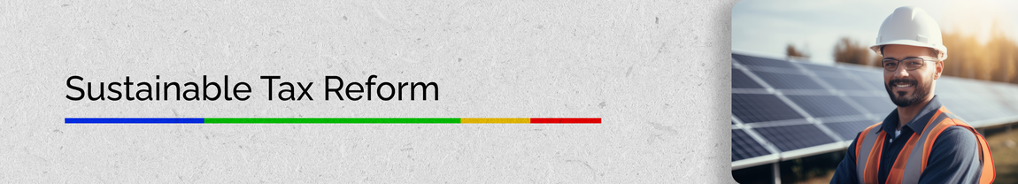 Banner - Sustainable Tax Reform