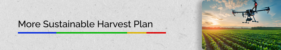 Banner - More Sustainable Harvest Plan
