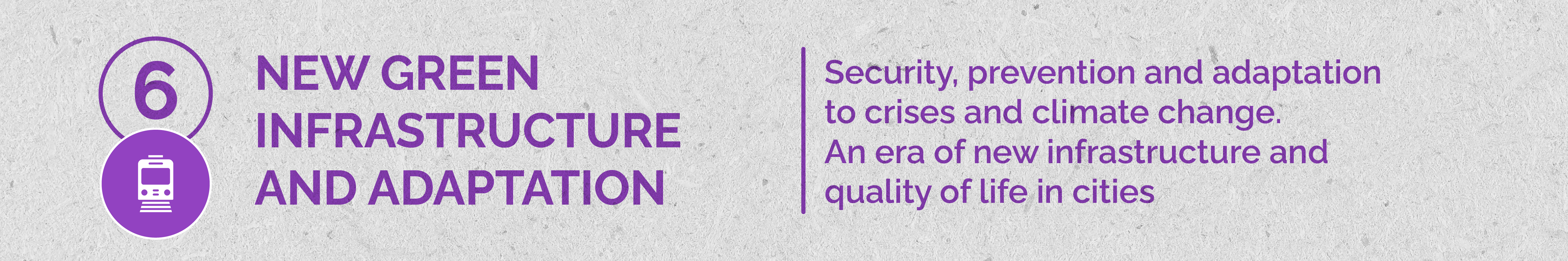 Banner - New Green Infrastructure and Adaptation