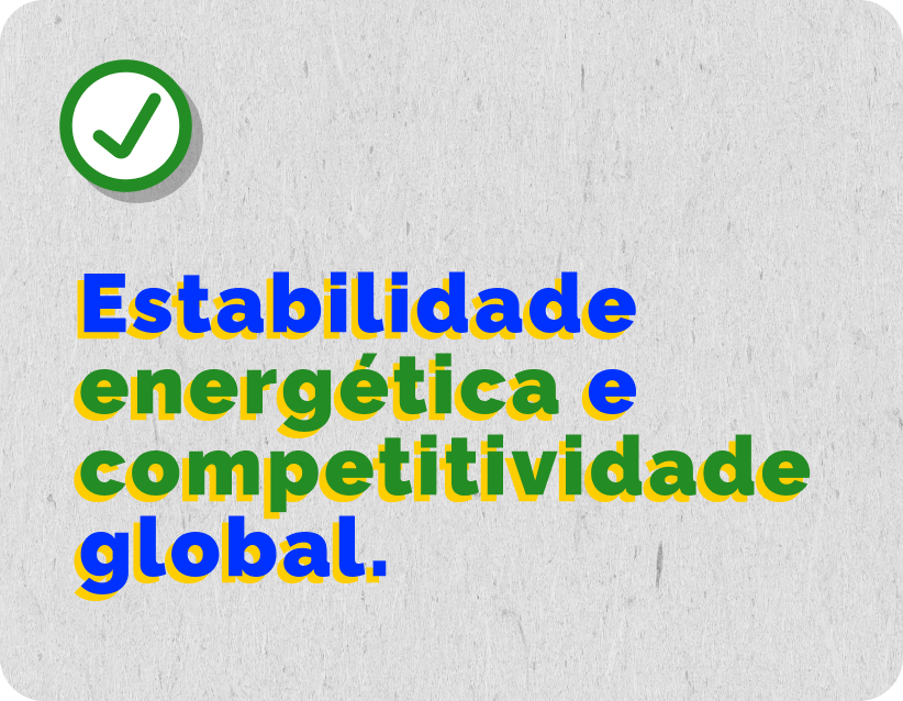 Estabilidade energética e competitividade global