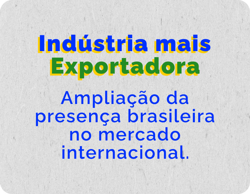 indústria mais exportadora