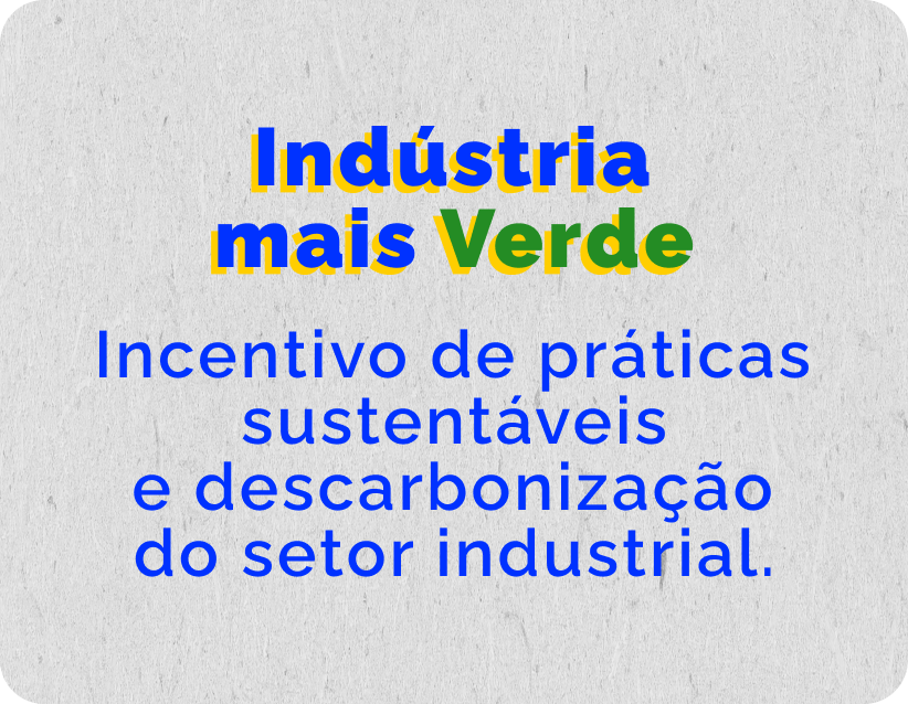 indústria mais verde