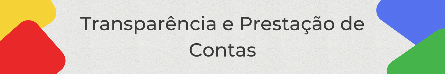 Transparência e Prestação de Contas
