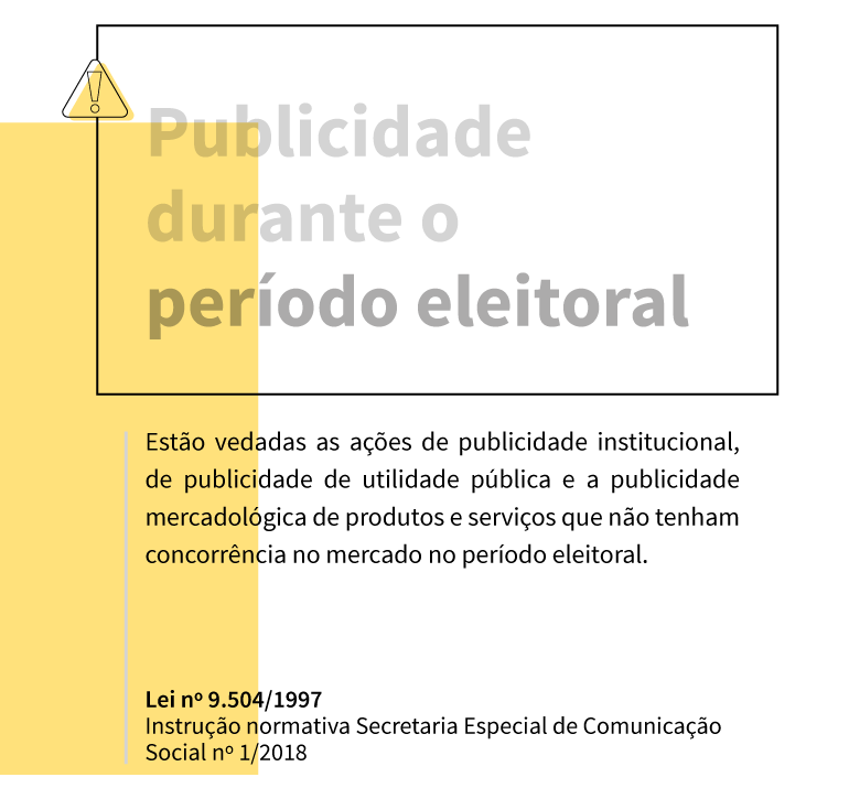 Vedação período eleitoral