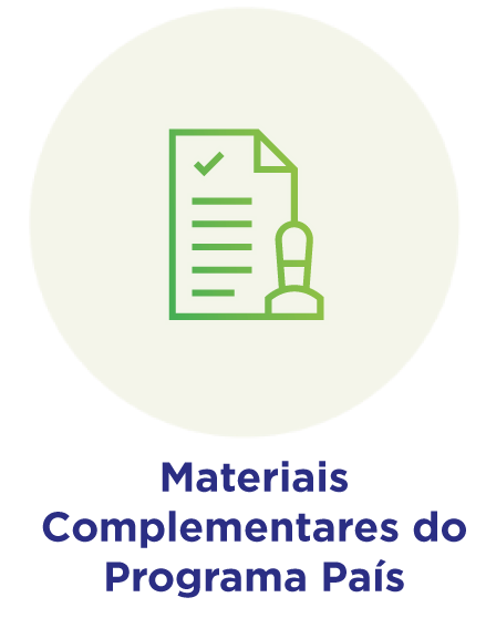 Botão "Materiais complementares do Programa País"