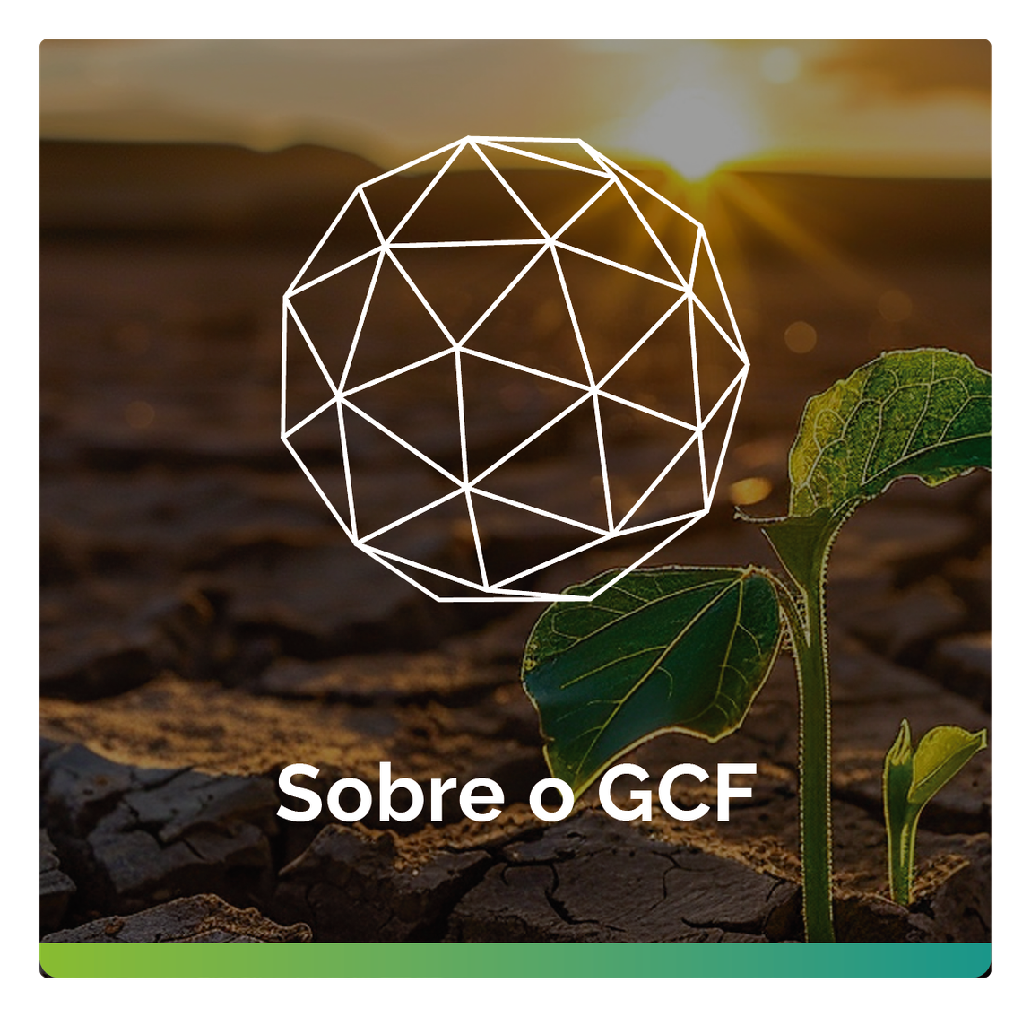 Botão Sobre o GCF - Página Inicial