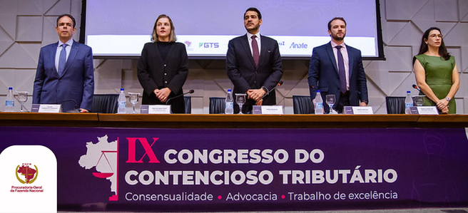 Na abertura do Congresso, a líder da PGFN, Anelize Almeida, lembrou que a atuação do órgão evitou perdas fiscais de mais de R$ 320 bilhões no ano passado – Foto: Divulgação-PGFN
