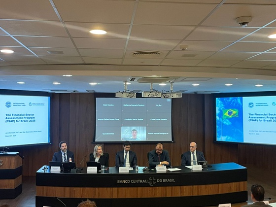 Reunião do Programa de Avaliação do Setor Financeiro. Foto: Divulgação/MF