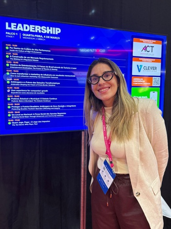 Secretária substituta de Prêmios e Apostas do Ministério da Fazenda, Daniele Corrêa Cardoso, participou de no SBC Summit Rio de Janeiro. Foto: Divulgação/MF