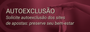 Autoexclusão: Preserve seu bem-estar