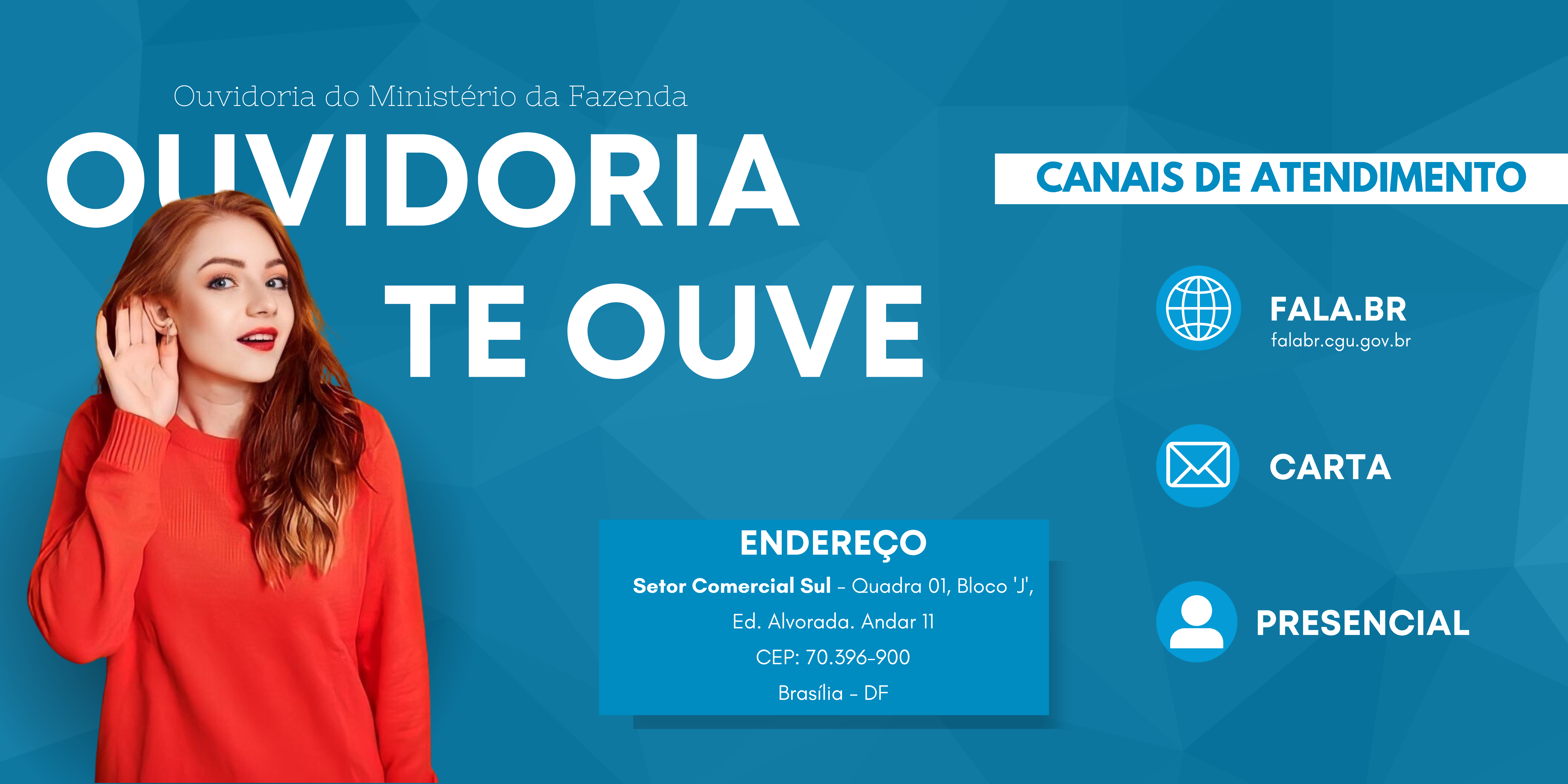 Canais de atendimento