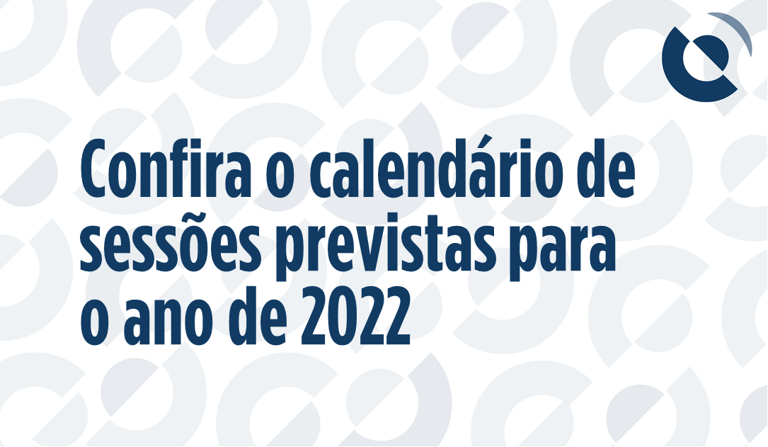Banner calendário de sessões