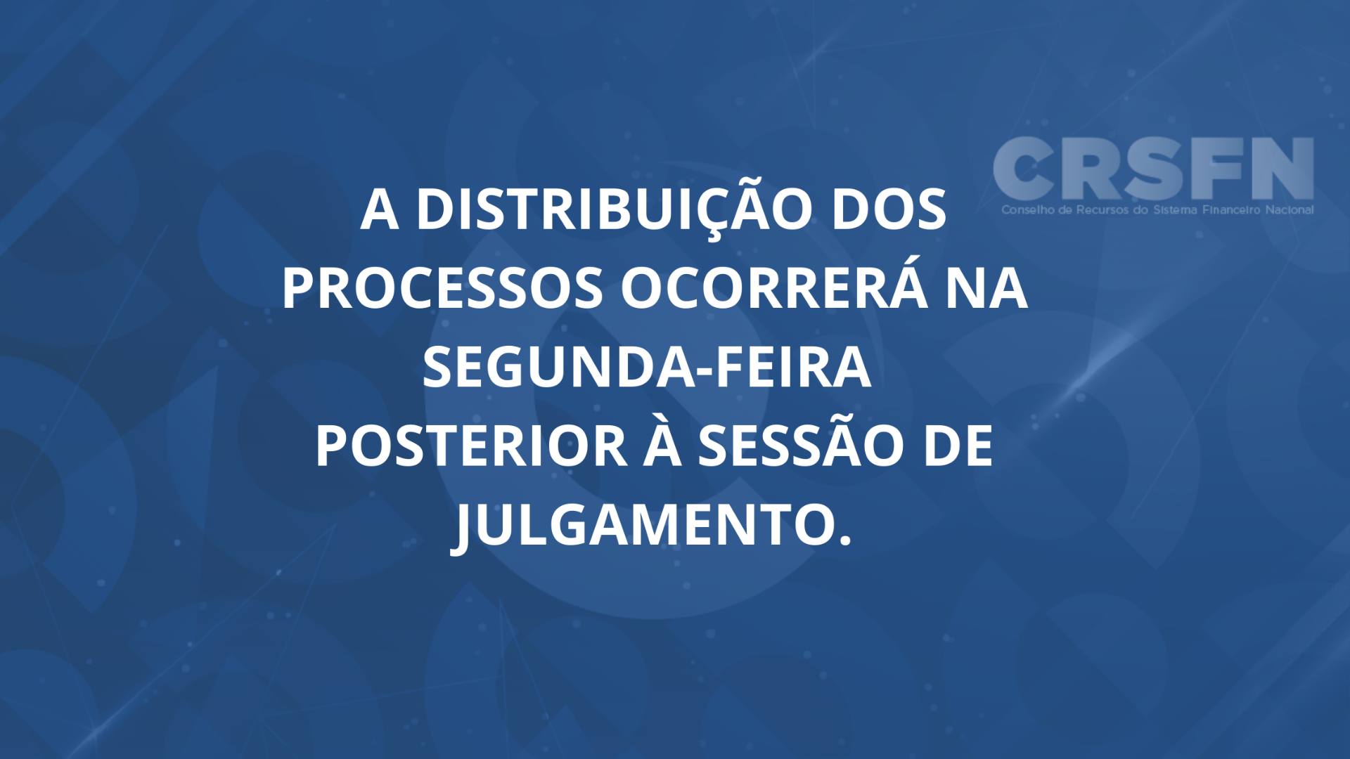 Distribuição CRSFN