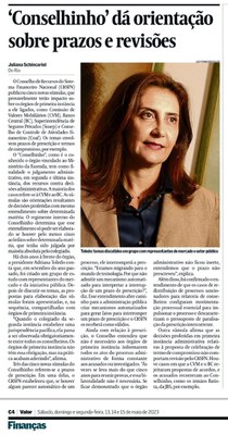 Entrevista Valor Econômico 15.05.2023