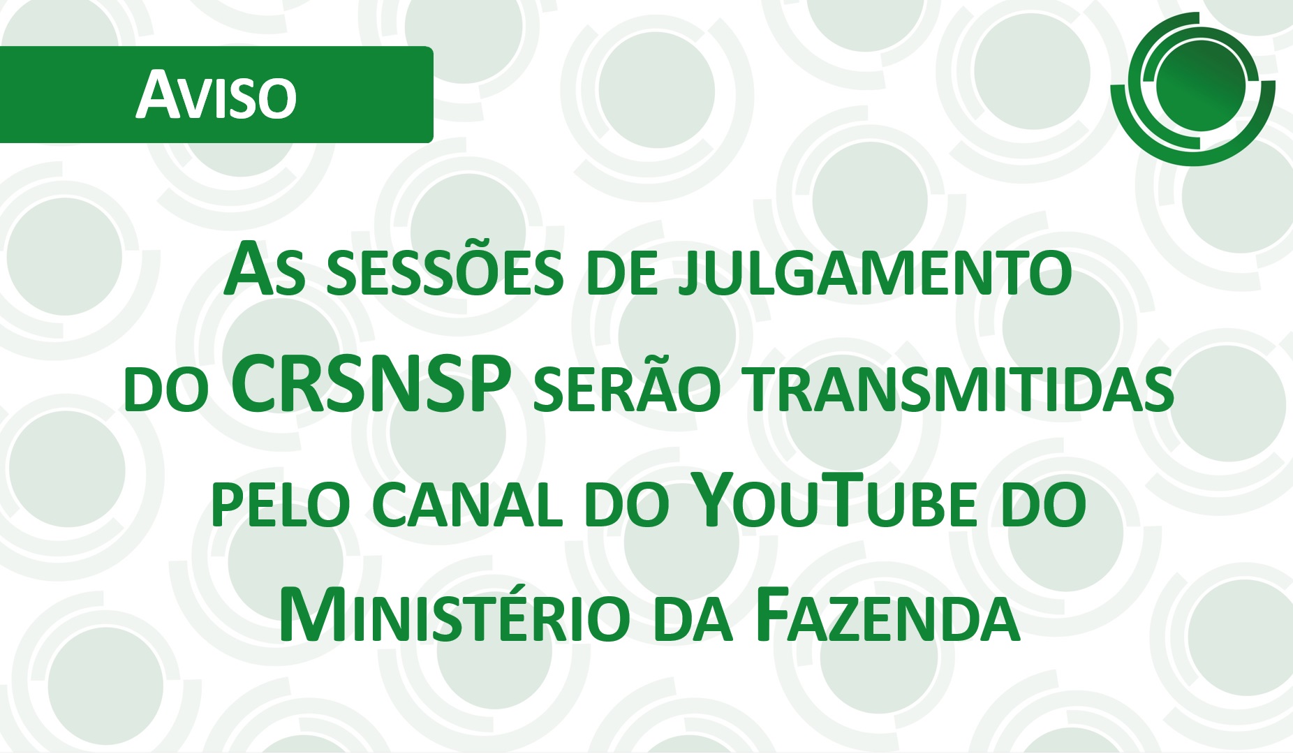 Aviso CRSNSP