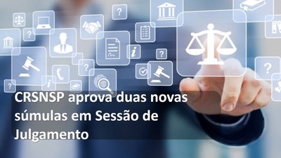 CRSNSP aprova duas novas súmulas em sessão de julgamento