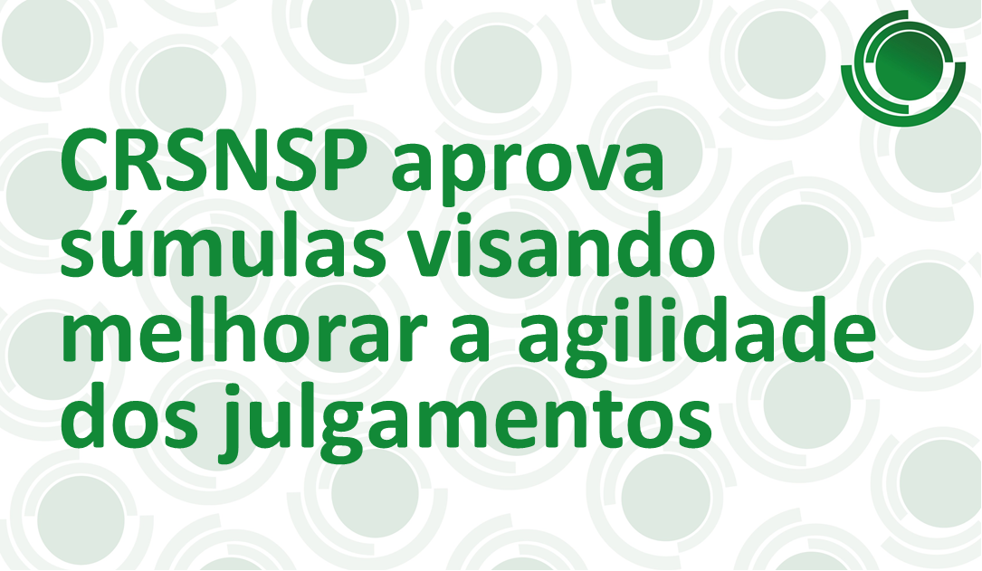 Súmulas CRSNSP