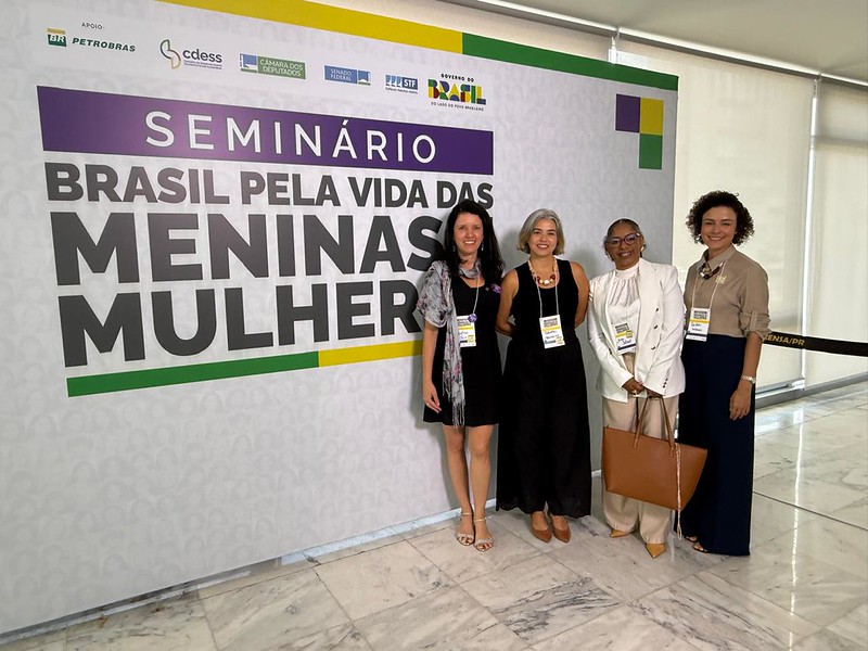 MF marca presença no Seminário “Brasil pela Vida das Meninas e Mulheres” no Palácio do Planalto